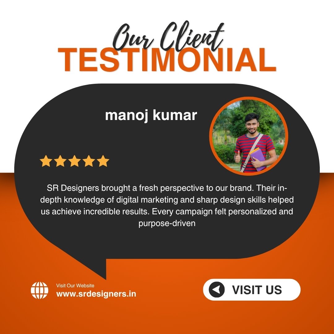 Black And Orange Modern Client Testimonial Instagram Post (3)